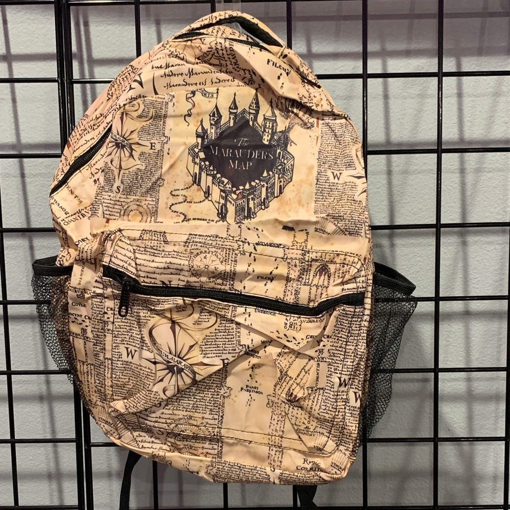 Marauder's Map Tan Backpack - image 1